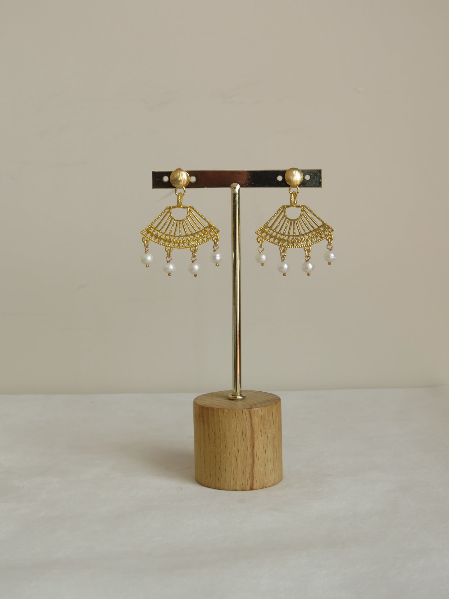 Aretes Abanico