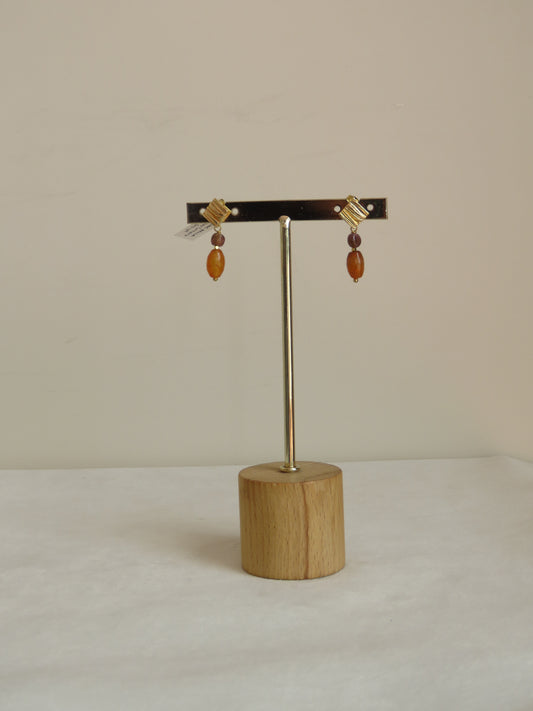 Aretes Ágata