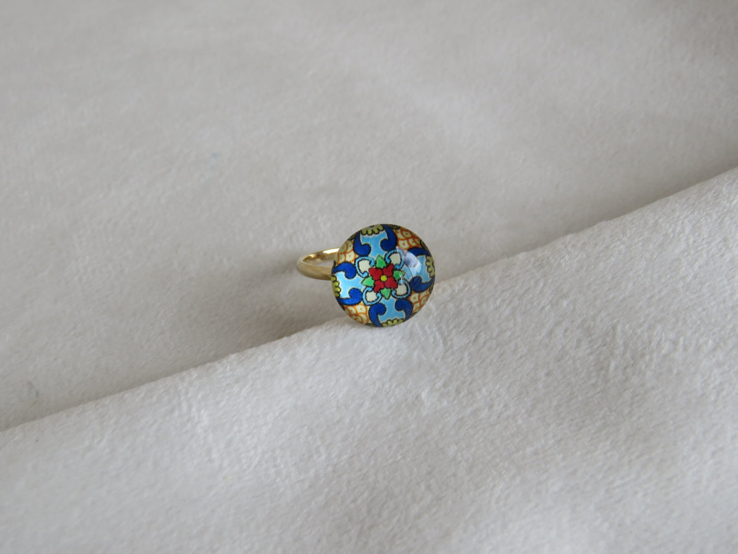 Anillo Mosaico