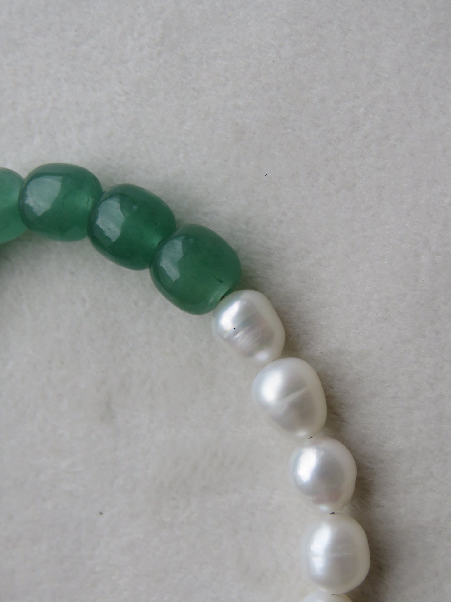 Pulsera Verde Perla