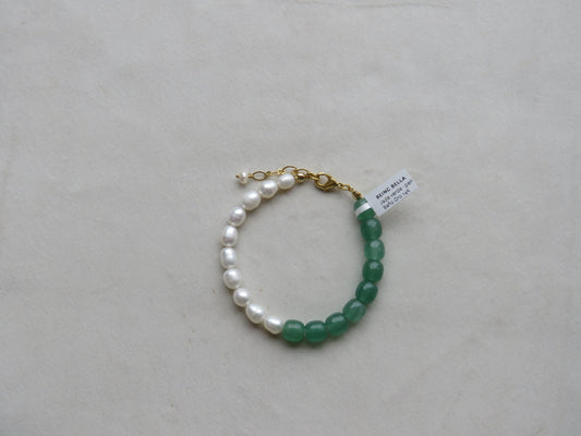 Pulsera Verde Perla